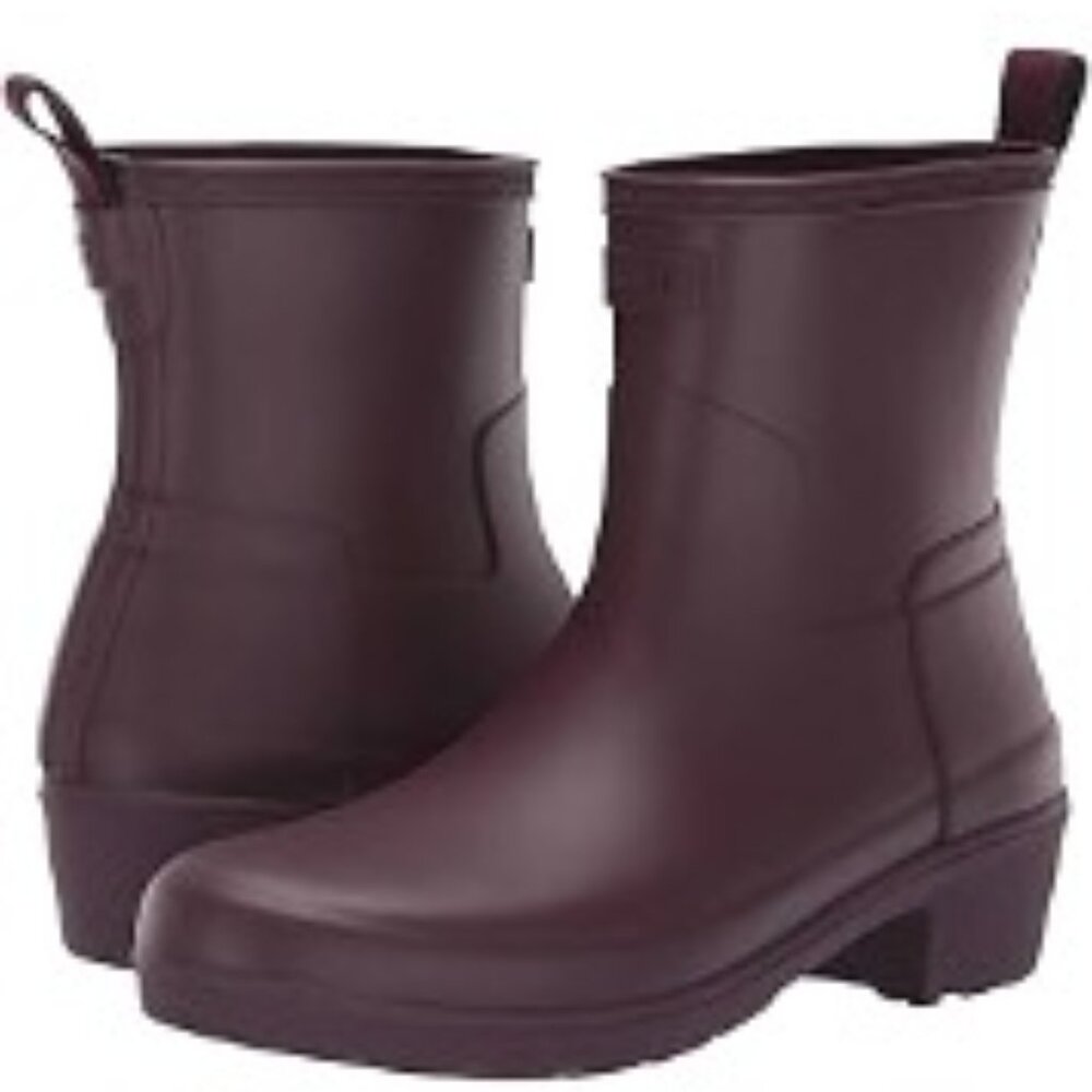 Hunter Biker Rain Boots, 7